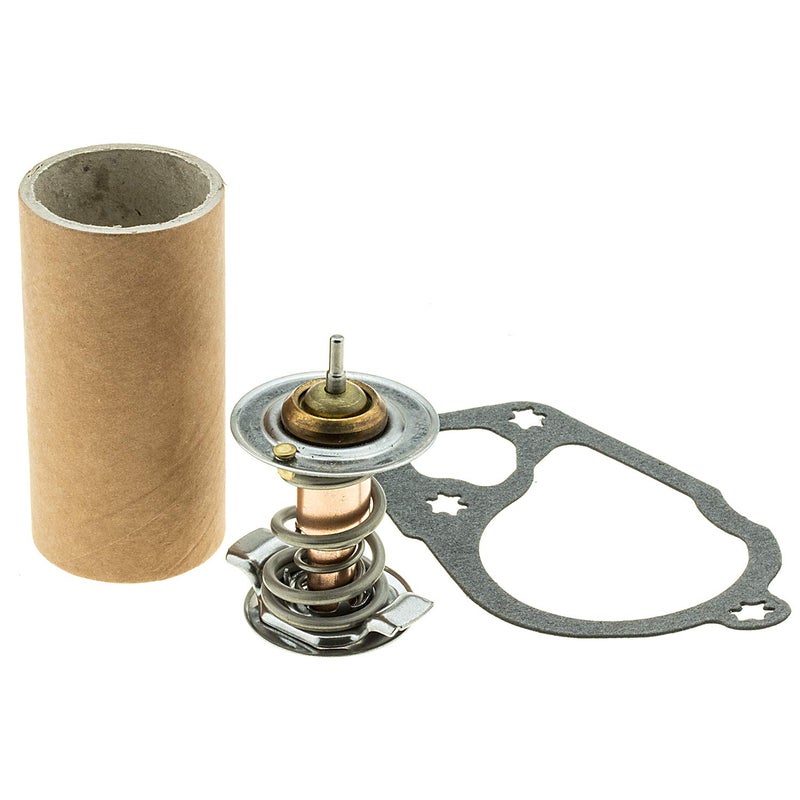 MotoRad 719-180 Thermostat Engine Coolant Thermostat Fits Chevy Traverse 09â€“17 Impala 12â€“20 GMC Acadia 07â€“16 Buick Enclave 08â€“17 LaCrosse 05â€“16 Cadillac SRX 10â€“16 12651113 12651114 - Image 1